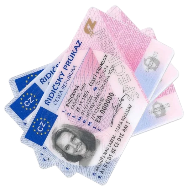 Český řidičský průkaz